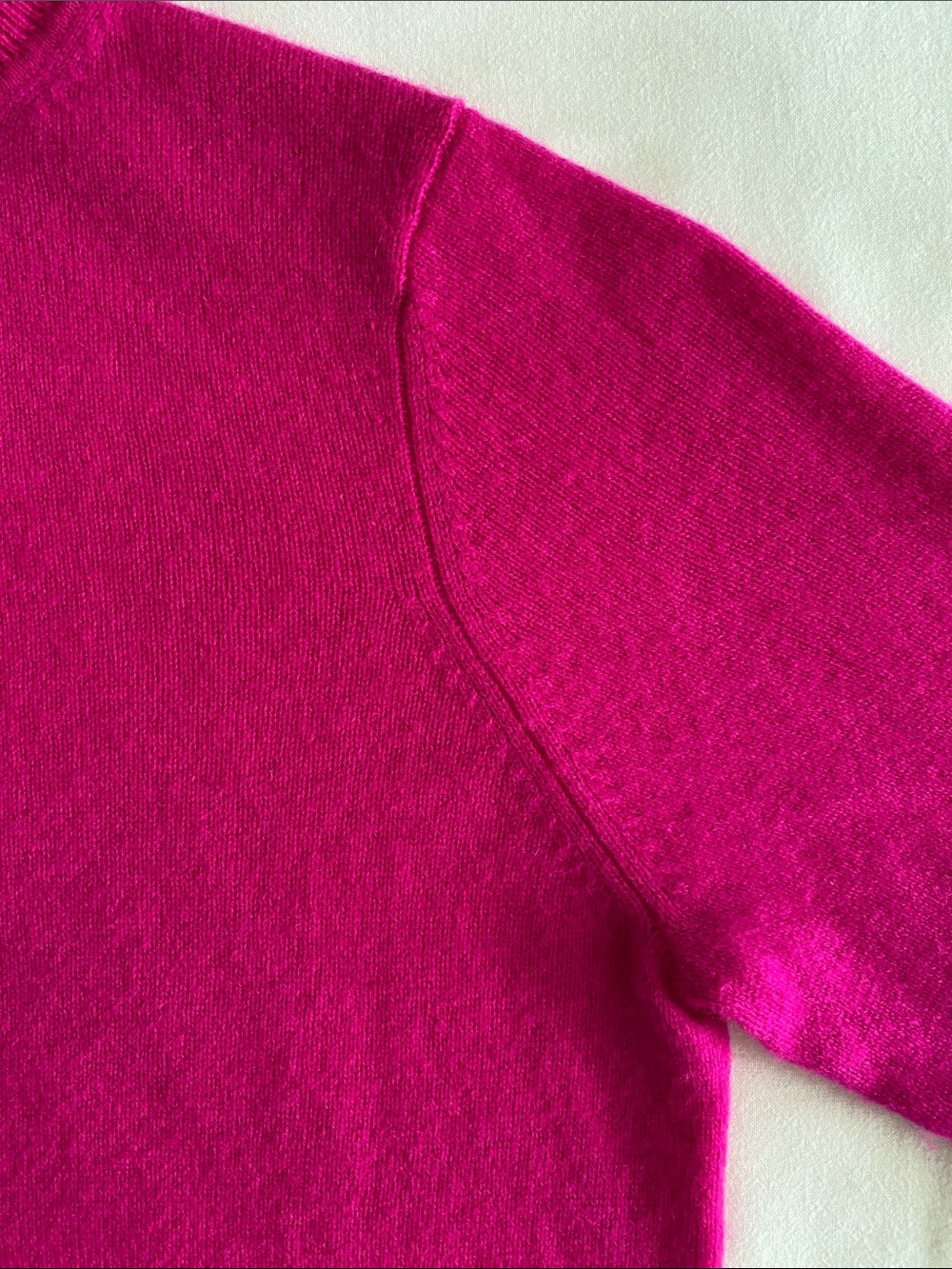 Charter Club Luxury Cashmere 100% cashmere turtleneck bright fuchsia Size Medium - Picture 7 of 14